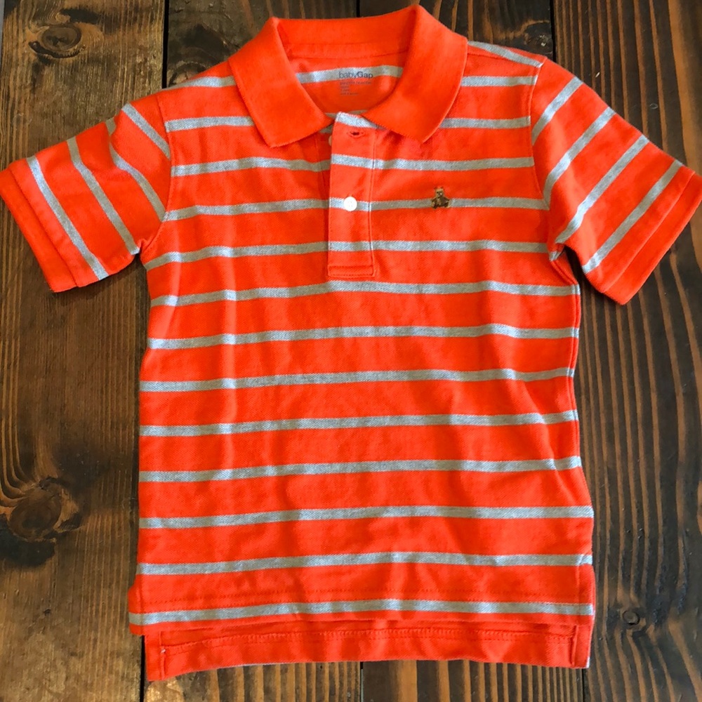 Striped polo